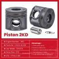 Auto Parts Toyota Engine Piston 2KD 13101-0L020 13101-30030